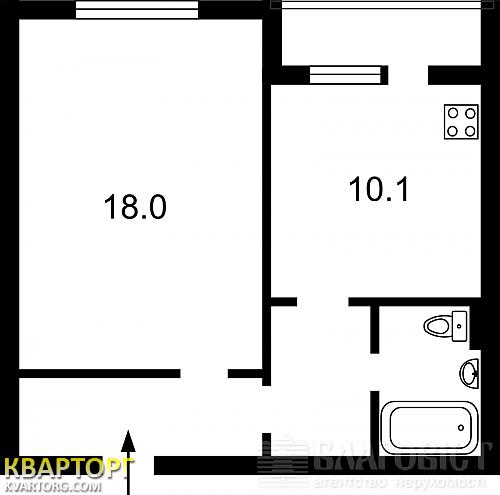 Sell 1-room apartment. Киев,  Драгоманова — photo 7