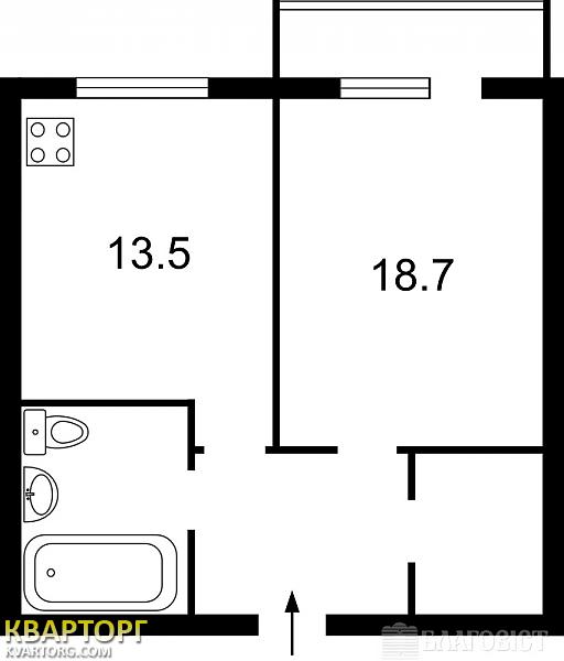 Sell 1-room apartment. Киев,  Драгомирова — photo 2