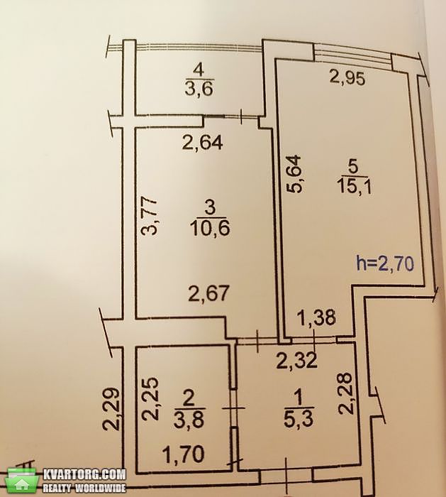 Sell 1-room apartment. Киев, Бережанская — photo 4