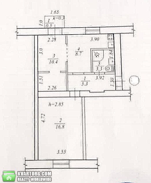 Sell 2-room apartment. Днепропетровск, Богдана Хмельницкого пр. — photo 8