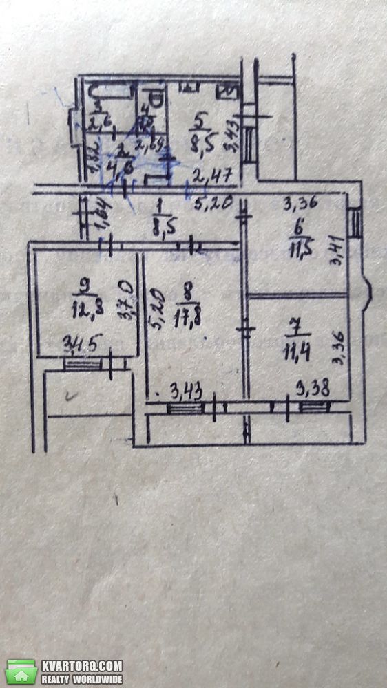 Sell 3-room apartment. Киев,  Каштановая — photo 3