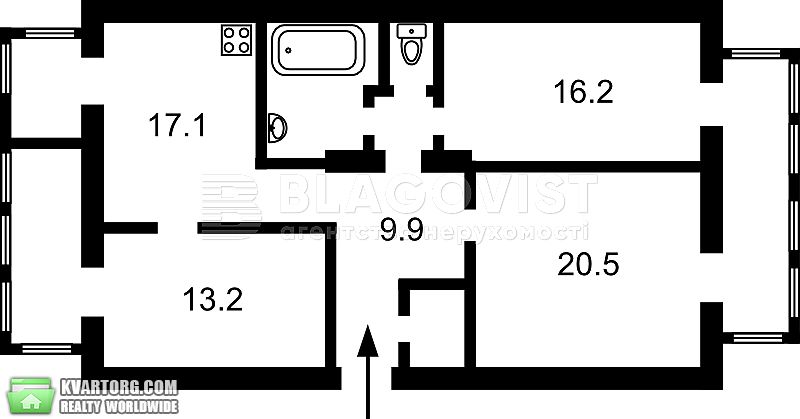 Sell 4-room apartment. Киев,  Киквидзе — photo 2