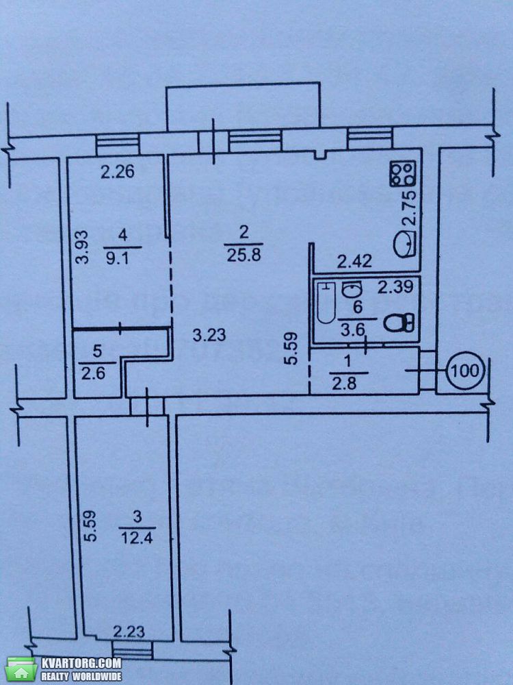 Sell 2-room apartment. Киев,  Тампере — photo 8