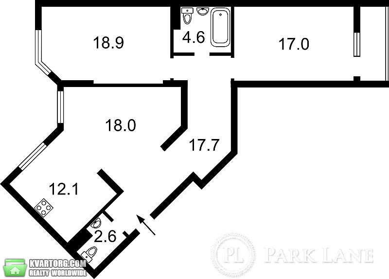 Sell 3-room apartment. Киев,  Ломоносова — photo 2