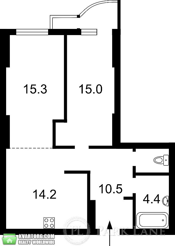 Sell 2-room apartment. Киев,  Жилянская — photo 3