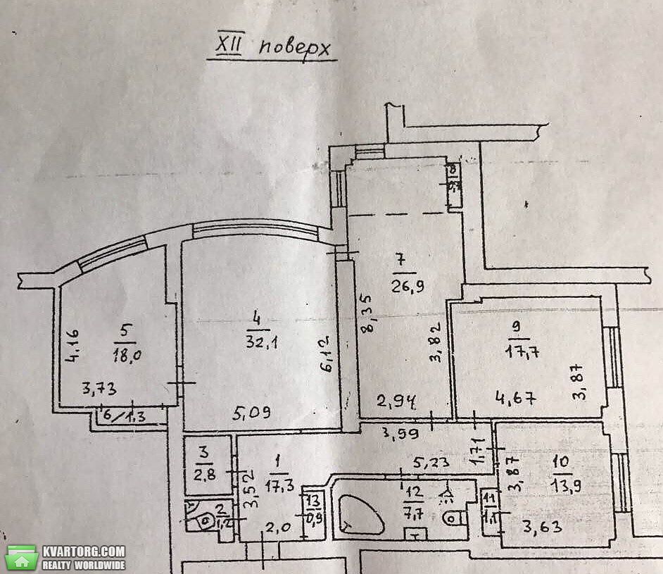 Sell 4-room apartment. Одесса, просп. Шевченко — photo 9