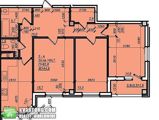 Sell 3-room apartment. Одесса, Дюковская — photo 4