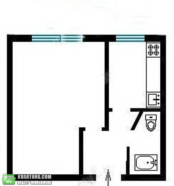 Sell 1-room apartment. Киев,  Бастионный пер — photo 6