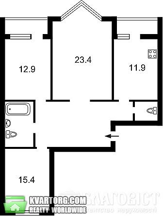 Sell 3-room apartment. Киев,  Хмельницкая — photo 2