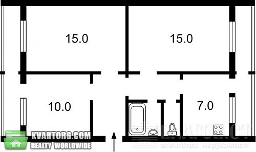 Sell 3-room apartment. Киев, Оболонский пр — photo 2
