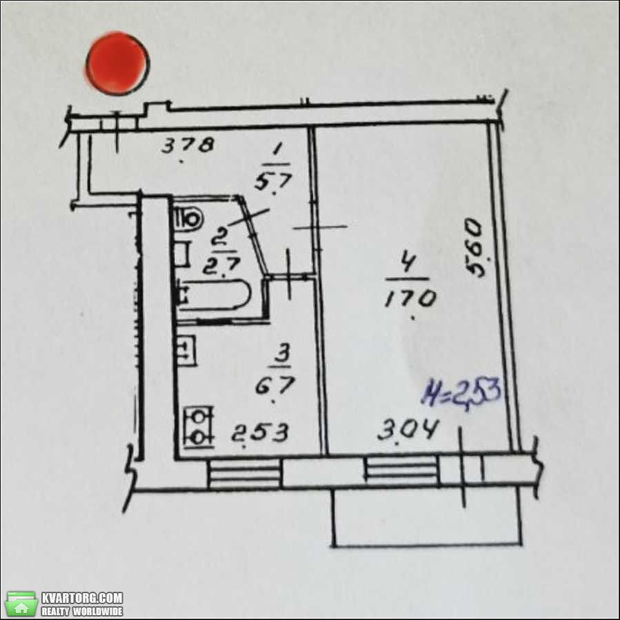 Sell 1-room apartment. Киев,  Вышгородская — photo 9