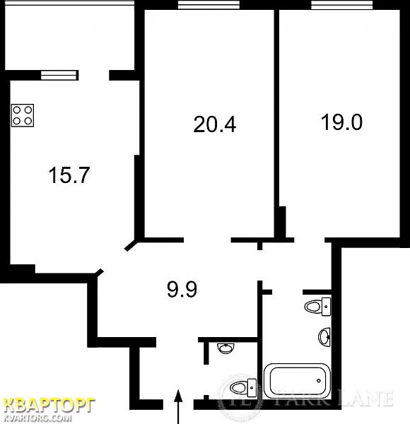 Sell 2-room apartment. Киев, Драгоманова — photo 3