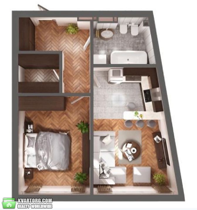 Sell 1-room apartment. Киев,  Пимоненко — photo 2