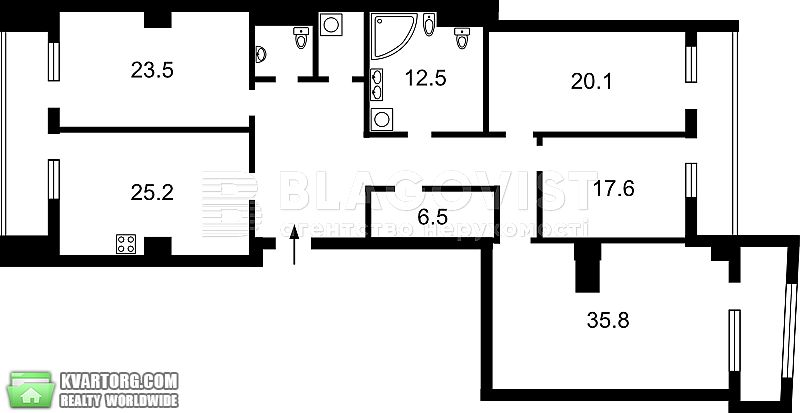 Sell 4-room apartment. Киев,  Оболонская наб — photo 1