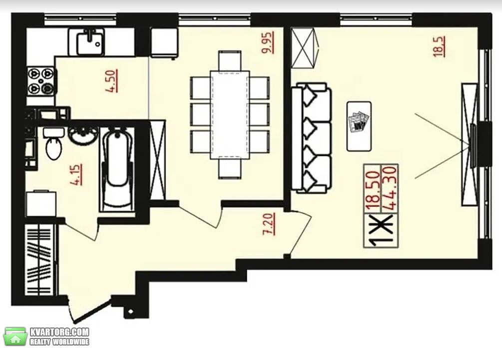 Sell 1-room apartment. Одесса, Марсельская — photo 1