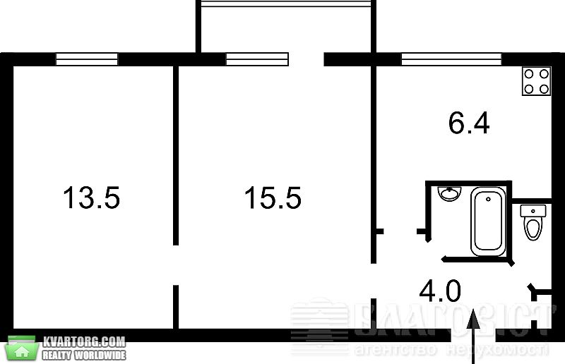 Sell 2-room apartment. Киев,  Леси Украинки бул — photo 3