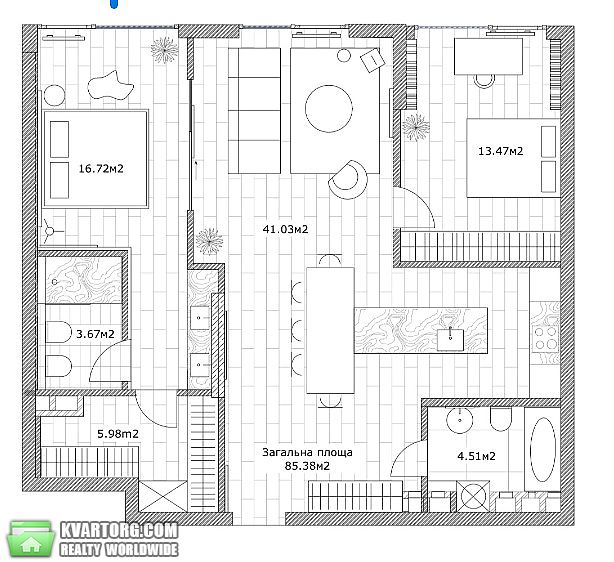 Sell 3-room apartment. Киев, Маккейна — photo 10