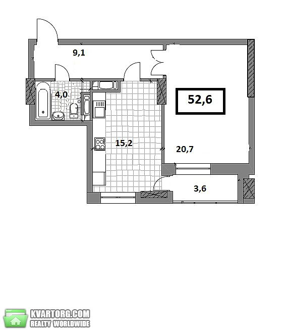 Sell 1-room apartment. Киев,  Кудри — photo 3