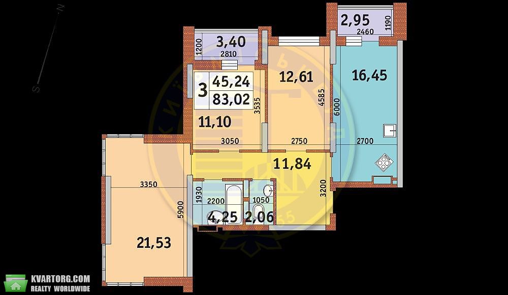 Sell 3-room apartment. Киев,  Каховская — photo 4