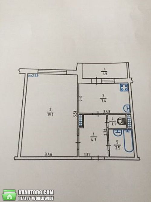 Sell 1-room apartment. Киев,  Киприанова — photo 3