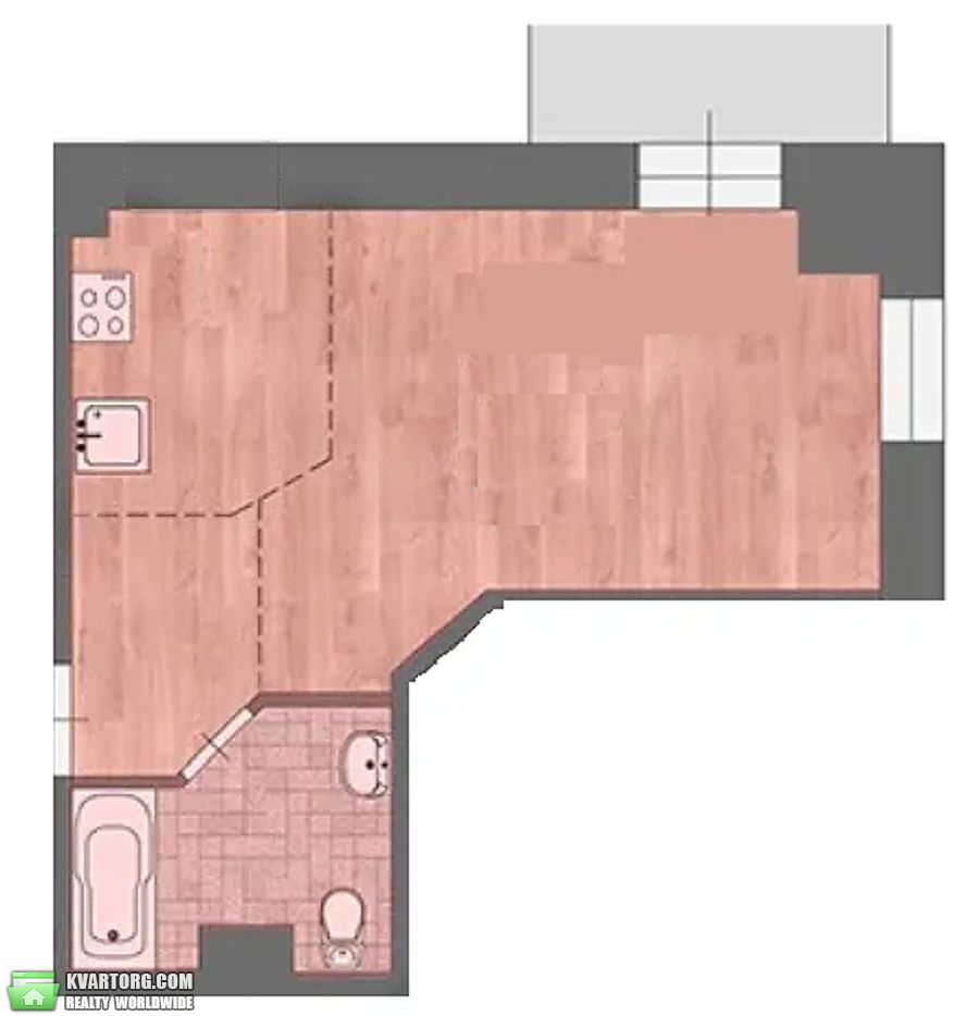 Sell 1-room apartment. Одесса, Доковая — photo 4