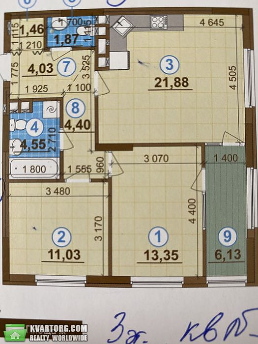 Sell 2-room apartment. Киев,  Правды пр — photo 2
