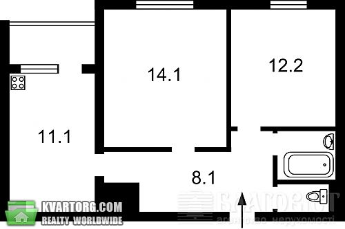 Sell 2-room apartment. Киев, Лебедева-Кумача — photo 9