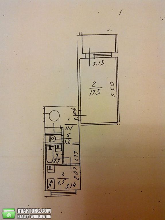 Sell 1-room apartment. Киев, просп. Правды — photo 2