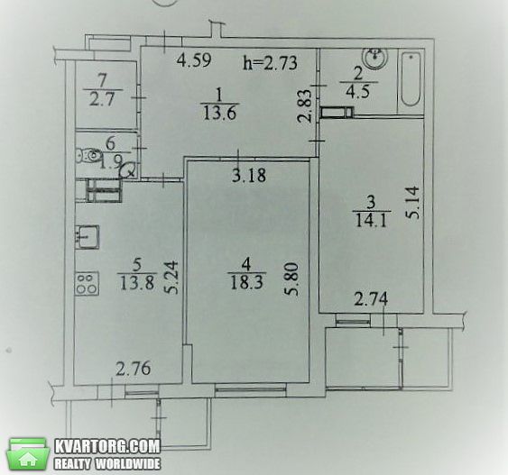 Sell 2-room apartment. Киев,  Ясиноватский пер — photo 9