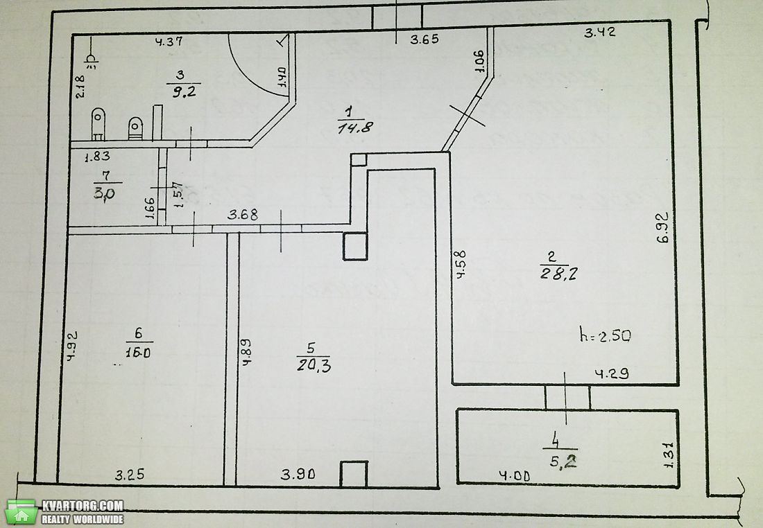 Sell 3-room apartment. Днепропетровск, Суворова — photo 10