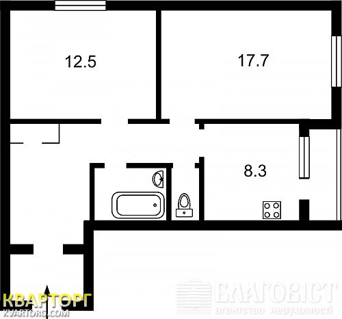 Sell 2-room apartment. Киев,  Мишуги — photo 2