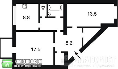Sell 2-room apartment. Киев, Большая Васильковская — photo 4