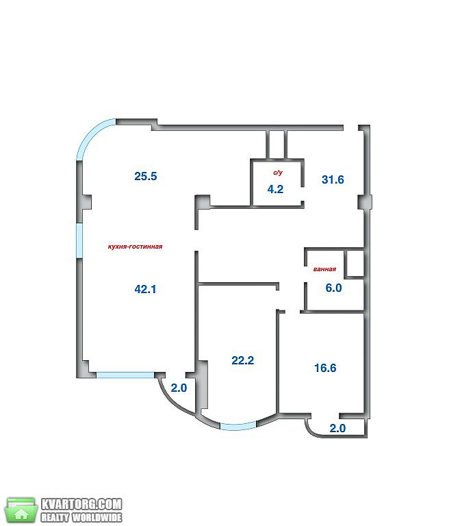 Sell 3-room apartment. Киев, Зверинецкая — photo 4