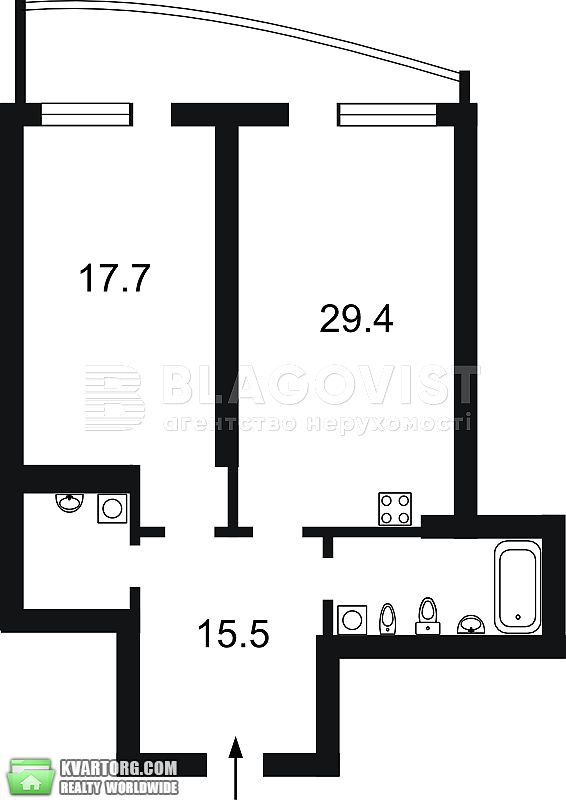 Sell 2-room apartment. Киев,  Мирного Панаса — photo 4