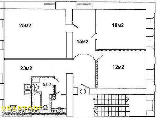 Sell 3-room apartment. Киев, Горького — photo 2