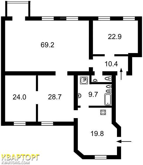 Sell 4-room apartment. Киев, Льва  Толстого — photo 9