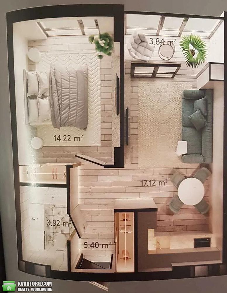Sell 2-room apartment. Днепропетровск, Костомаровская — photo 1