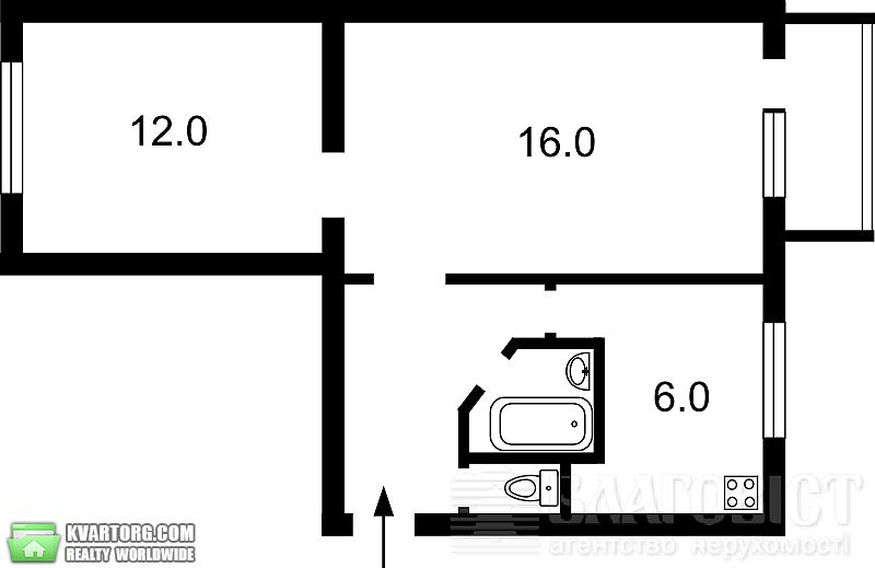 Sell 2-room apartment. Киев,  Дегтяревская — photo 2