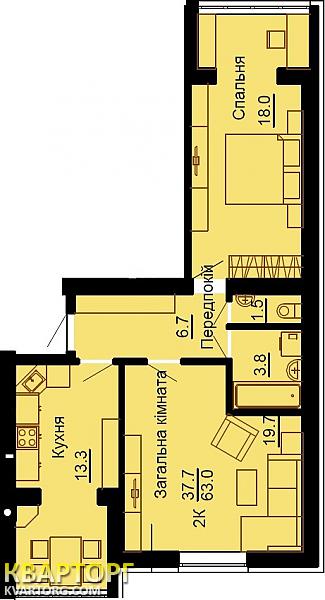 Sell 2-room apartment. Киев,  Ленина — photo 8