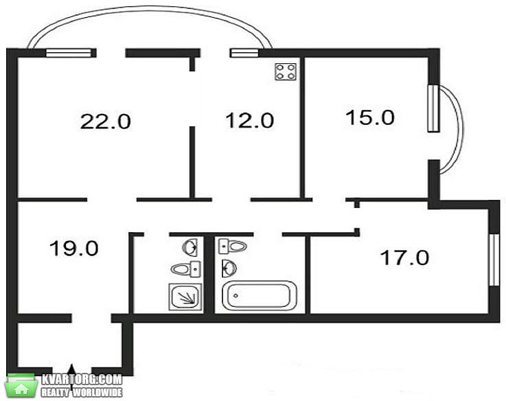 Sell 3-room apartment. Киев,  Героев Сталинграда пр — photo 9