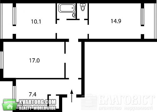 Sell 3-room apartment. Киев, Бажана — photo 2