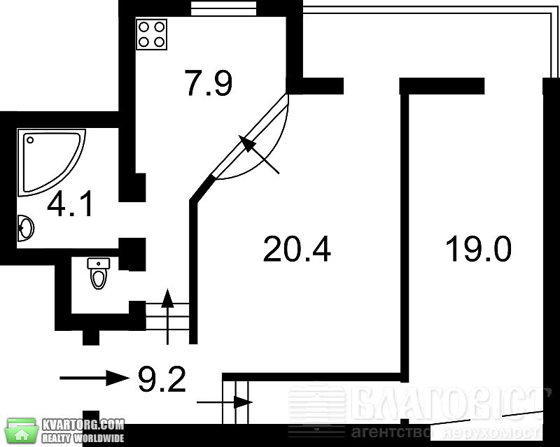 Sell 2-room apartment. Киев,  Большая Васильковская — photo 4