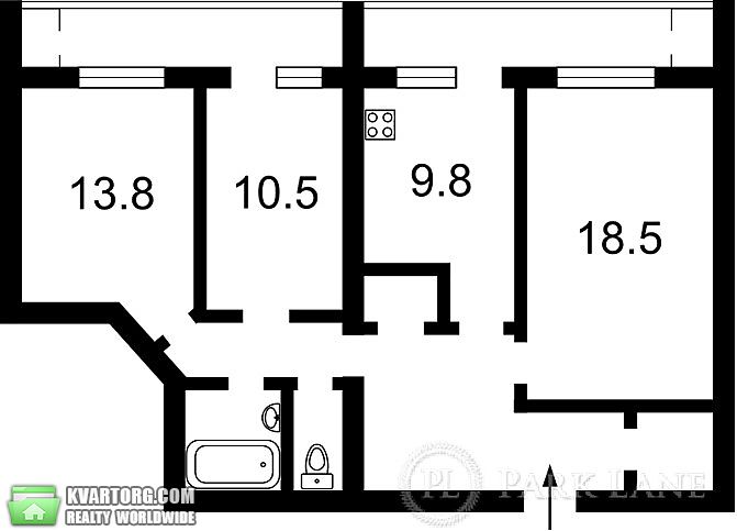 Sell 3-room apartment. Киев,  Княжий Затон — photo 2