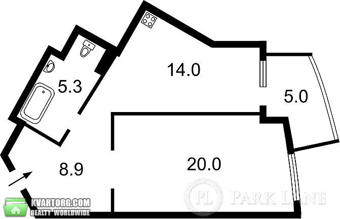 Sell 1-room apartment. Киев,  Рижская — photo 2