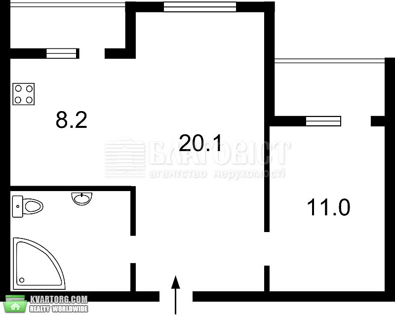 Sell 2-room apartment. Киев,  Героев Сталинграда пр — photo 3