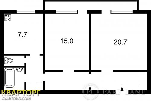 Sell 2-room apartment. Киев,  Гордиенко пер — photo 3