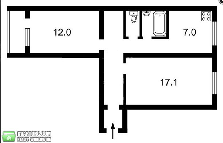 Sell 2-room apartment. Киев,  Картвелишвили — photo 7