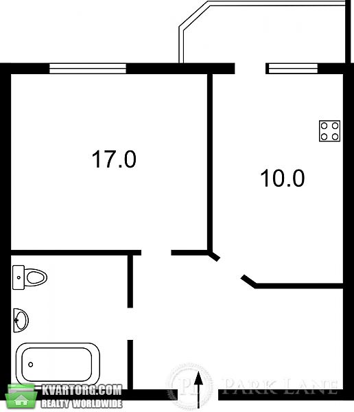 Sell 1-room apartment. Киев, Горького — photo 3