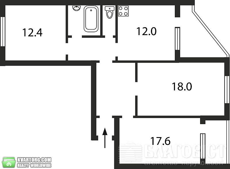 Sell 3-room apartment. Киев,  Пулюя — photo 2