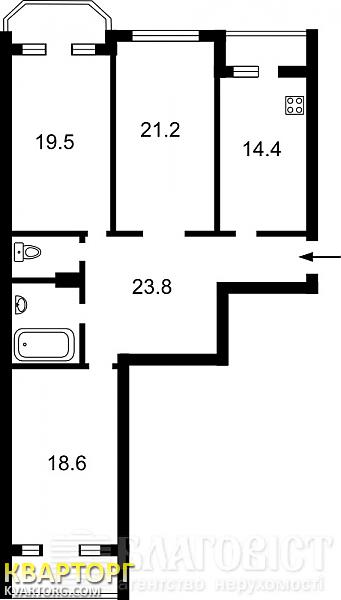 Sell 3-room apartment. Киев,  Казачья — photo 2